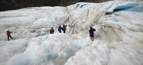 Glacier Hiking in the Middle-earth