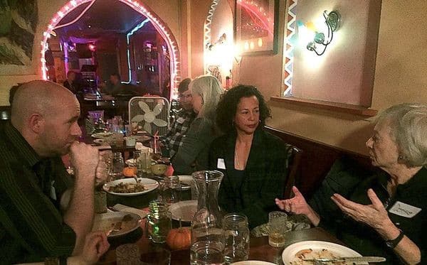 Talking about death at Death Cafe in New York