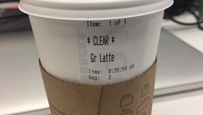 My Starbucks Name